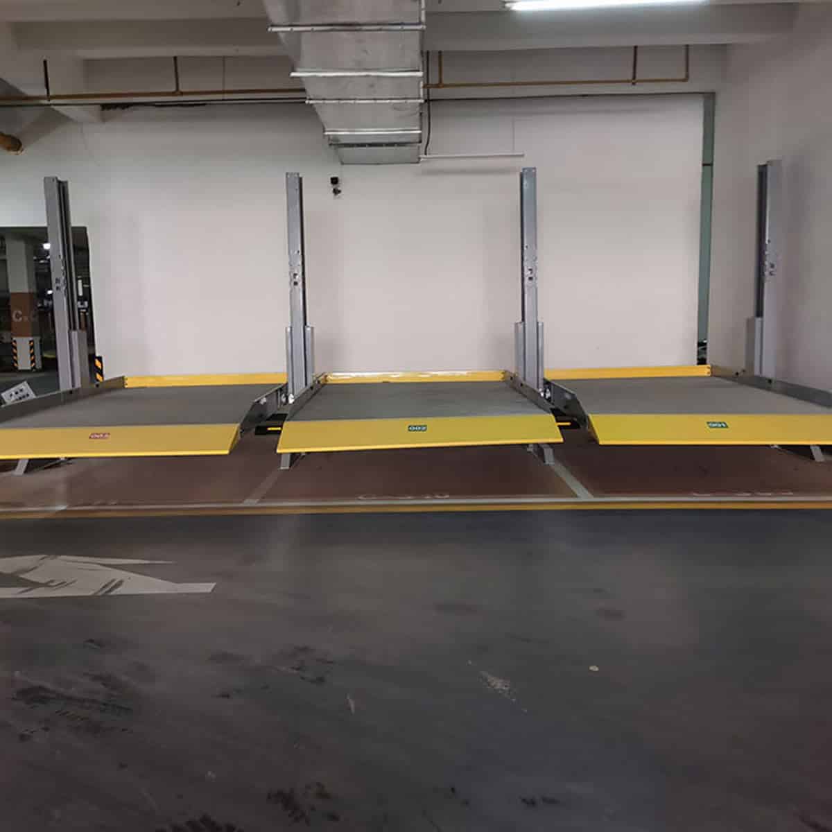 四柱立體車庫(kù)停車設(shè)備過驗(yàn)收